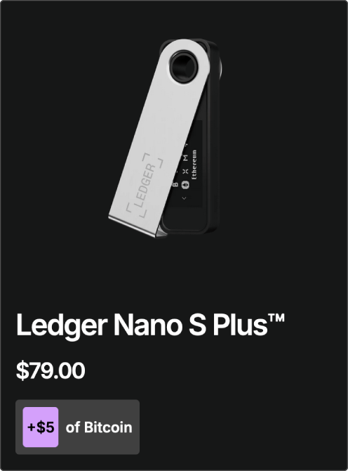 Ledger Nano S Pluse