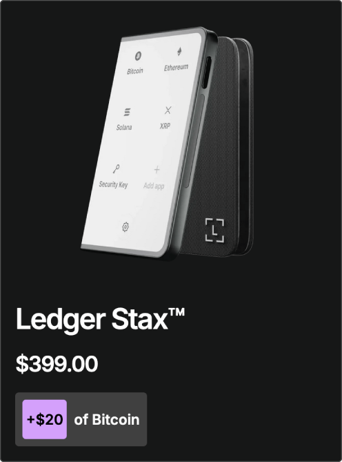 Ledger Stax